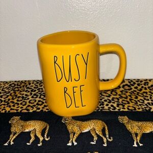 Rae Dunn Yellow 'Busy Bee' Mug